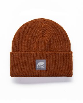 Men's Berne Knit Cuff Cap-Brown