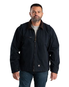 Men's Berne Highland Washed Gasoline Jacket-Midnight