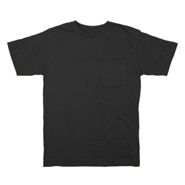 plain black t shirt with pocket