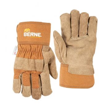 Men's Berne Heavy Duty Insulated Utility Glove-Brown