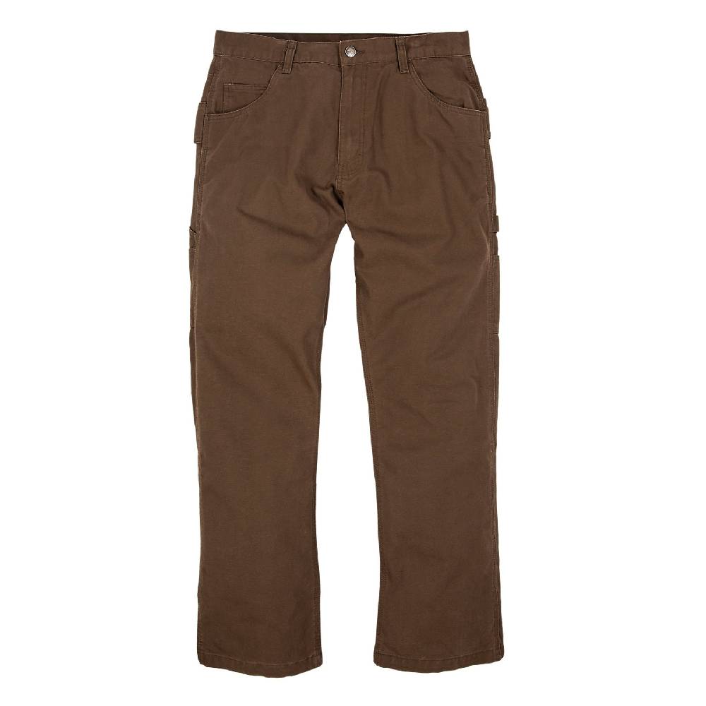 Men's Berne Washed Duck Carpenter Pant-Bark